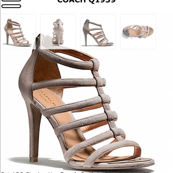 COACH LAVANIA HEELS - Picture 1 of 13